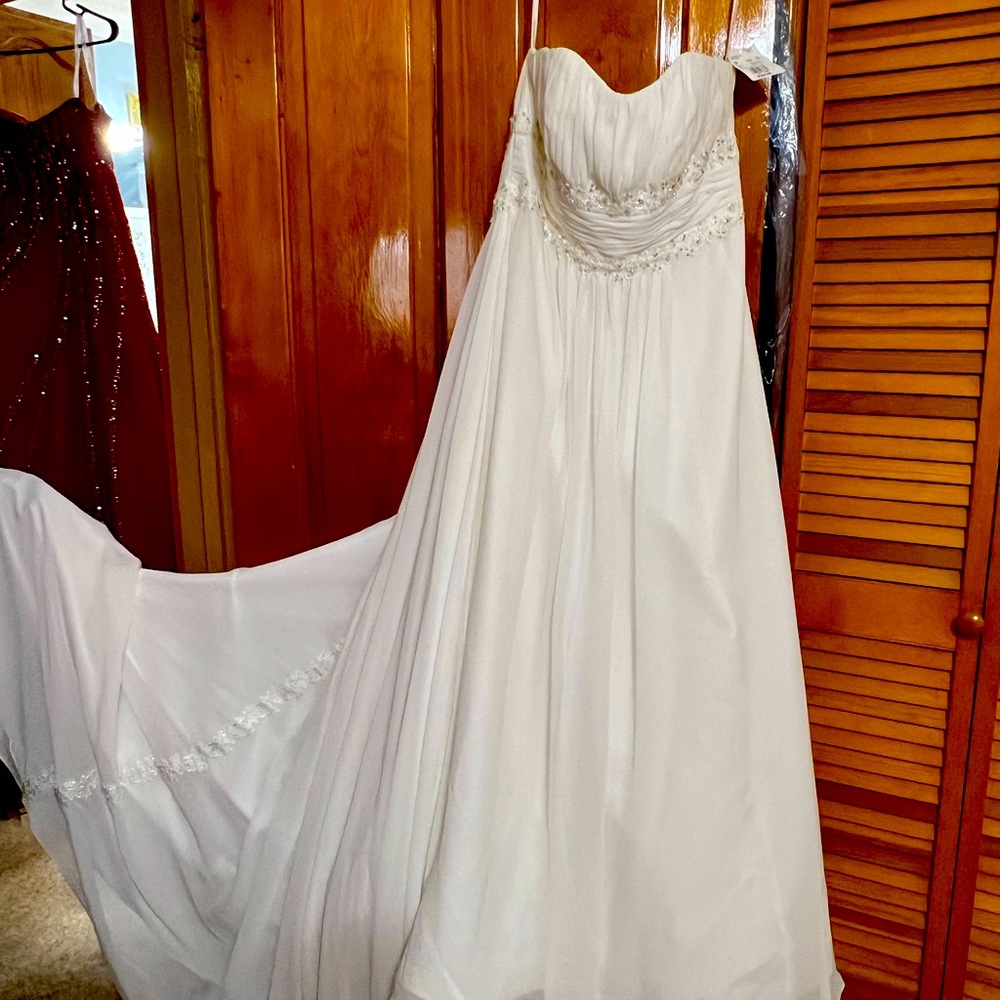 Ivory Wedding Dress Size 16 W